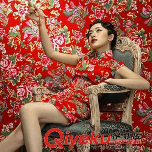旗袍 2015复古中国风旗袍