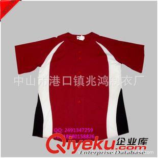 运动服装系列 工厂供应定做2015夏装韩版新款棒球衫 男士撞色拼接短袖棒球服