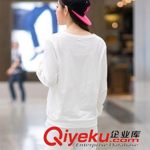 7月31日 2014秋装新款韩版大舌头印花女装休闲时尚长裤运动套装一件代发