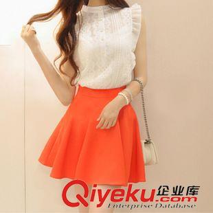 未分类 韩版小香风套装裙夏季新款女装修身蕾丝上衣半身裙两件套