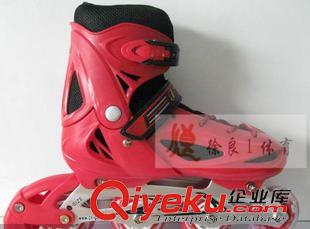 轮滑（美洲狮 智趣） zp伴威905铝支架可调直排溜冰鞋/旱冰鞋/滑冰鞋成人儿童轮滑鞋