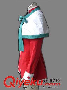 X-雪之少女 cosplay动漫服装批发 雪之少女-绿色边女装校服-B146