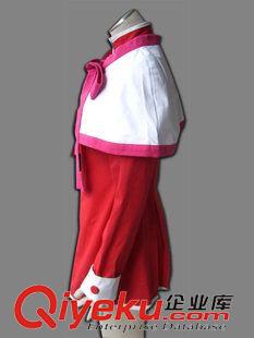 X-雪之少女 cosplay动漫服装批发 雪之少女-粉红色边女装校服-B147