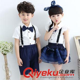 校服园服定做 2015夏装英伦幼儿园园服韩版中小学生校服男女儿童装休闲班服套装