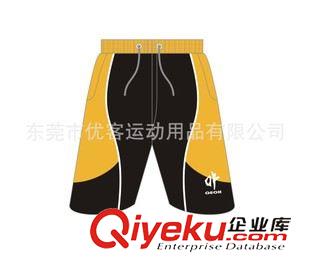 未分类 QEOK品牌篮球短裤男拼色运动短裤 系绳松紧五分篮球裤足球裤外贸