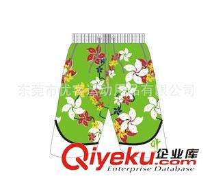 未分类 QEOK品牌篮球短裤男印花宽松运动短裤 系绳松紧篮球裤沙滩裤外贸