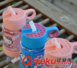 杯子 随手杯 可爱儿童手动榨汁柠檬杯 韩版新款Kitty卡通柠檬杯 旅行必备