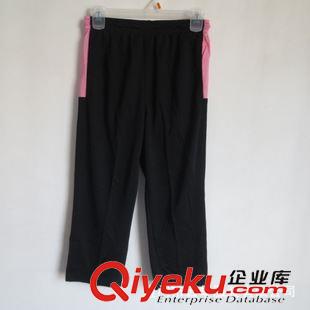 近期新款 日本原单透气吸湿排汗运动七分裤，舒适外贸库存女装速干裤