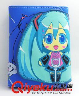 2015年1月新品更新 学生钱包批发  初音未来动漫钱包批发