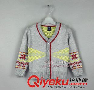 未分类 外贸韩版男女儿童装毛衣V领打底衫 开衫儿童毛衣针织衫 保暖衣