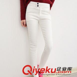 第八期 Y4148#新款韩版打底裤 外穿弹力黑白色显瘦薄小脚铅笔裤长裤女