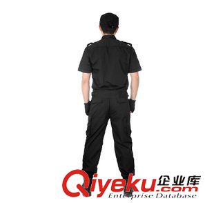 短袖工作服 深圳厂家订做夏季新款舒适短袖休闲作训保安服物业小区制服