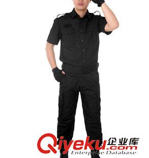 短袖工作服 深圳厂家订做夏季新款舒适短袖休闲作训保安服物业小区制服
