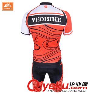 骑行短套装 VEOBIKE 唯派新款户外运动自行车骑行服短袖套装批发订制专业工厂