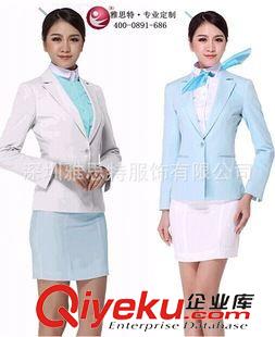 女士OL.职业装 公司办公室女士职业装定做 订购韩国空姐服 时尚空姐工作服空姐装