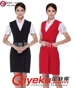 女士OL.职业装 公司办公室女士职业装定做 订购韩国空姐服 时尚空姐工作服空姐装