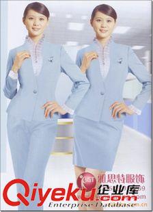 女士OL.职业装 2015新款OL职业装定做高品质女士职业装修身气质空姐服装订做