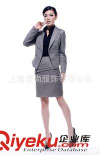 女士职业装 上海爱尚服装厂专业定做春夏女士特修身小西装  可来图打样
