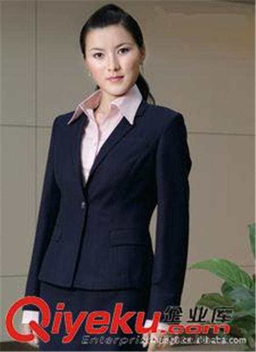 女士职业装 上海厂家专业生产女式前台修身西服  做工精致 面料上等