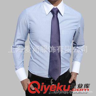 男式长袖衬衫 定做男式长袖衬衫 休闲衬衫 订做上海男式商务衬衫 松江职业衬衫