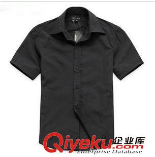 男式短袖衬衫 上海爱尚服饰专业设计定做供应风格多样化的男式短袖衬衫