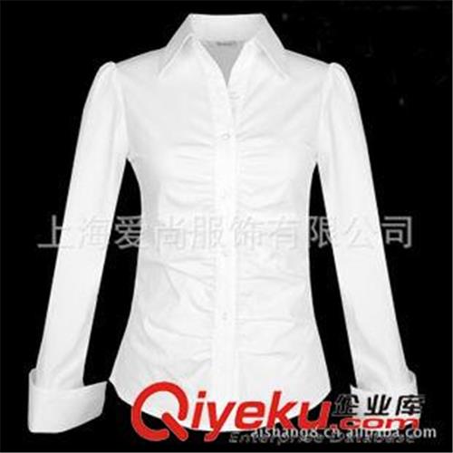 女士长袖衬衫 上海专业厂家设计定做女式长袖衬衫，供应松江衬衫、浦东衬衫