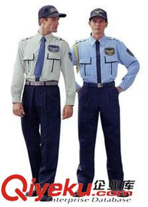 保安工作制服 专业供应长袖衬衫 保安制服配饰 保安制服-上海工作服厂家