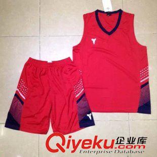 4月新品 2016篮球服套装定做批发 新款品牌运动服男球衣团购招代理