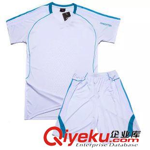 空白板足球服 2015夏季新款短袖足球训练服套 足球服套装足球衣男短袖可印LOGO