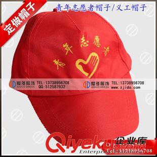帽子系列 党员小记者运动会红十字会家政团体企业活动广告青年志愿者帽子