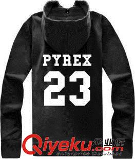 男女成人卫衣帽衫外套 全棉GD权志龙 PYREX VISION 23号情侣套头帽衫男女陈冠希卫衣外套