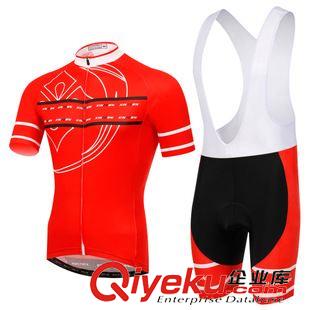 短套装 XINTOWN菱光红短袖骑行服套装 夏季速干衣裤男女户外运动骑行服