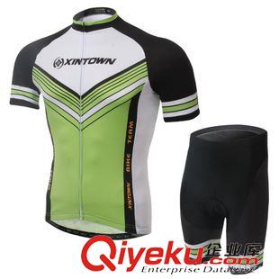 短套装 2015年新款绿谷骑行服短袖套装 自行车服 夏季功能吸湿排汗衣裤