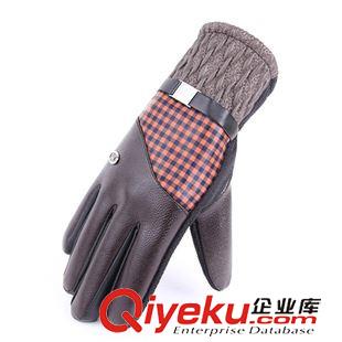 gfzp手套 新款仿zpPU男士保暖手套 冬季新款韩版摩托车休闲户外手套批发