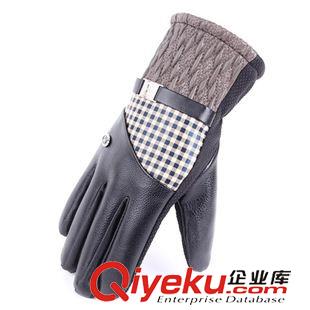 gfzp手套 新款仿zpPU男士保暖手套 冬季新款韩版摩托车休闲户外手套批发