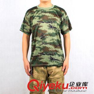 短袖T恤 zp学生军训迷彩服丛林陆短袖T恤男式特种兵精品