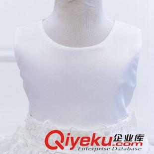 童礼服 公主裙 （大组） 预定 白色碎花公主裙花童婚纱礼服裙 gd韩版纯色蕾丝连衣裙