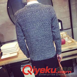 【针织衫】 2015秋男士修身长袖毛衣男 毛衣套头针织A302-SW56