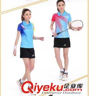 运动套装 新款夏季zp女款羽毛球服乒乓球服网球跑步运动裤裙 速迈SQ010