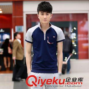 5.23号更新 2014男士运动套装新款男装立领套头韩版卫衣青少年短袖t恤套