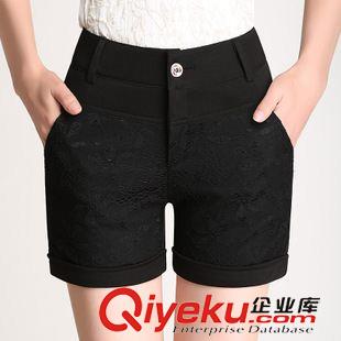2015夏季短裤 短裤女夏季2015新 韩版潮大码蕾丝花朵休闲裤薄款热裤