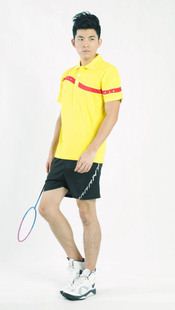 乒羽套装 批发供应可来样订做高质量羽毛球服 学生运动休闲服 排球服