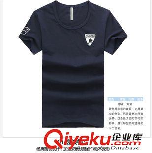 短袖T恤 夏季新款男士短袖t恤 工厂直批价 韩版修身体恤男 网店供货1614
