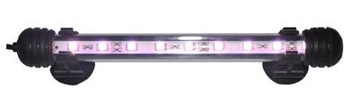 LED防水灯管 包邮 LED鱼缸灯 龙鱼灯管  鹦鹉灯 粉红防水灯 水下灯管18CM