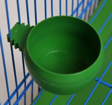 宠物用品 BD圆形鸟食盒 圆食碗鸽子食槽杯鹦鹉用品 宠物用品