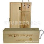木盒 山东厂家批发定做供应各类酒外包装盒 xx红酒木盒