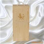 木盒 山东济南厂家定制供应各类酒水包装木盒 红酒包装木盒 双只礼盒