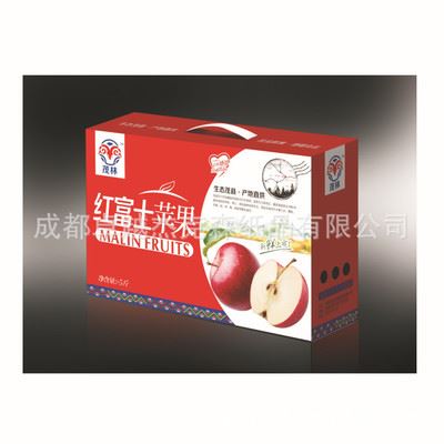 野鸡包装箱 野鸡蛋盒 鸡蛋盒 成都包装印刷厂供应水果箱 苹果包装盒