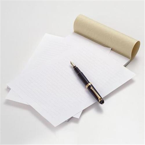 信封、信纸设计 北京彩色单色信纸印刷设计便签印刷特种纸信纸胶头彩页打码打陇