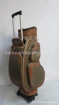 高尔夫球袋(拉杆袋) 高尔夫球袋(带轮子和拉杆）